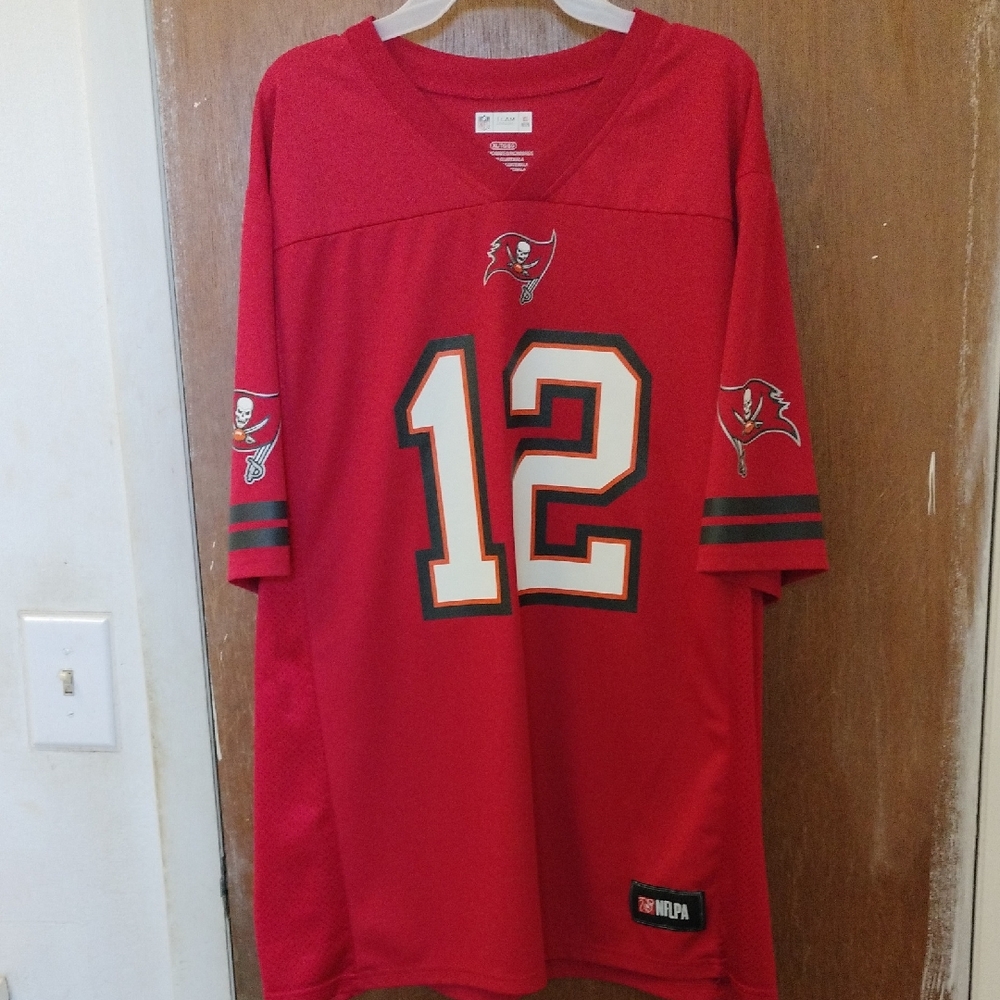 NFL Red Jersey with Number 12